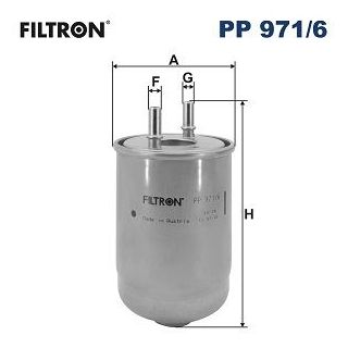 Kuro filtras FILTRON PP 971/6