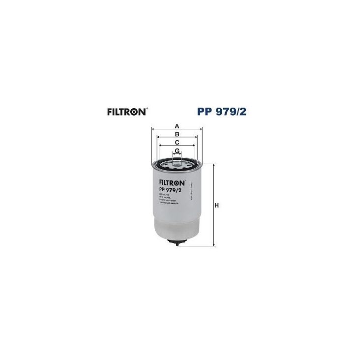 Kuro filtras FILTRON PP 979/2