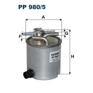 Kuro filtras FILTRON PP 980/5