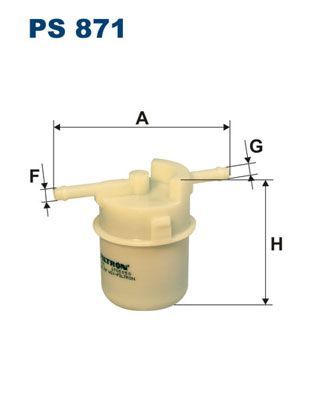 Kuro filtras FILTRON PS 871