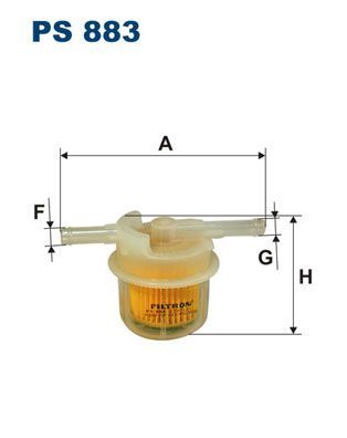 Kuro filtras FILTRON PS 883