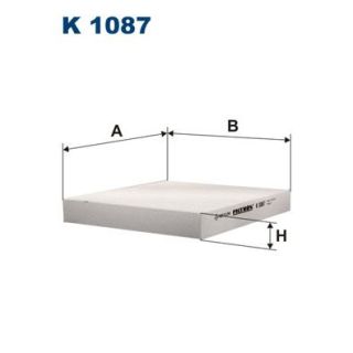 Filtras, salono oras FILTRON K 1087