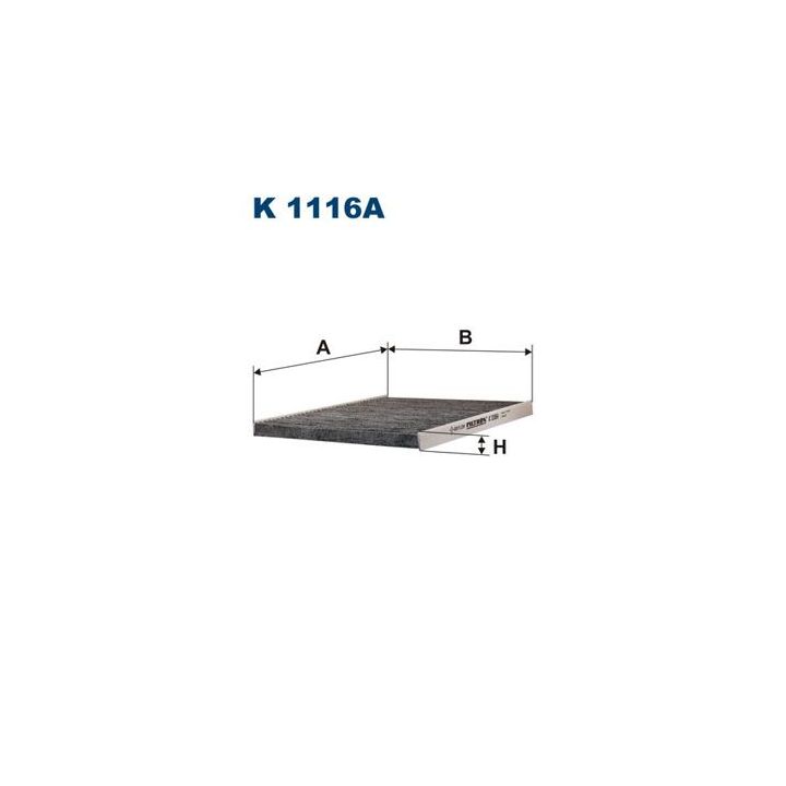 Filtras, salono oras FILTRON K 1116A