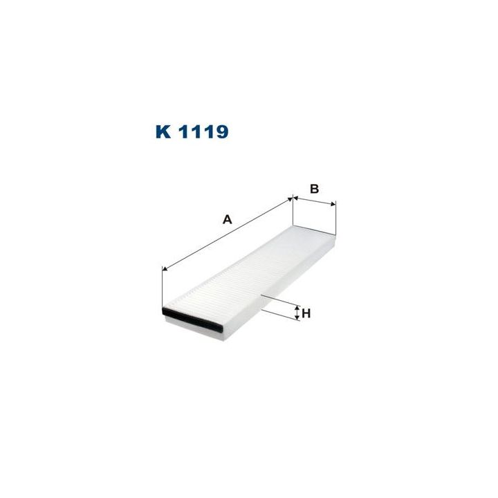Filtras, salono oras FILTRON K 1119