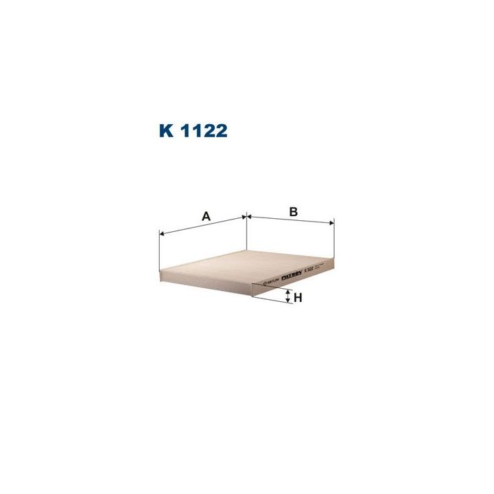 Filtras, salono oras FILTRON K 1122