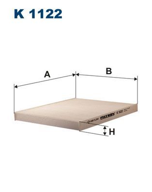Filtras, salono oras FILTRON K 1122