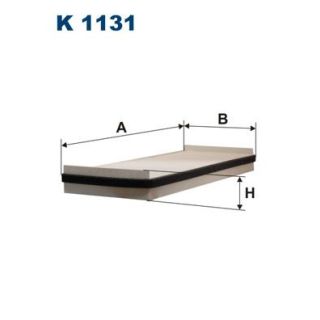 Filtras, salono oras FILTRON K 1131