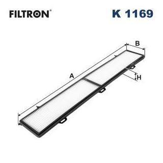 Filtras, salono oras FILTRON K 1169