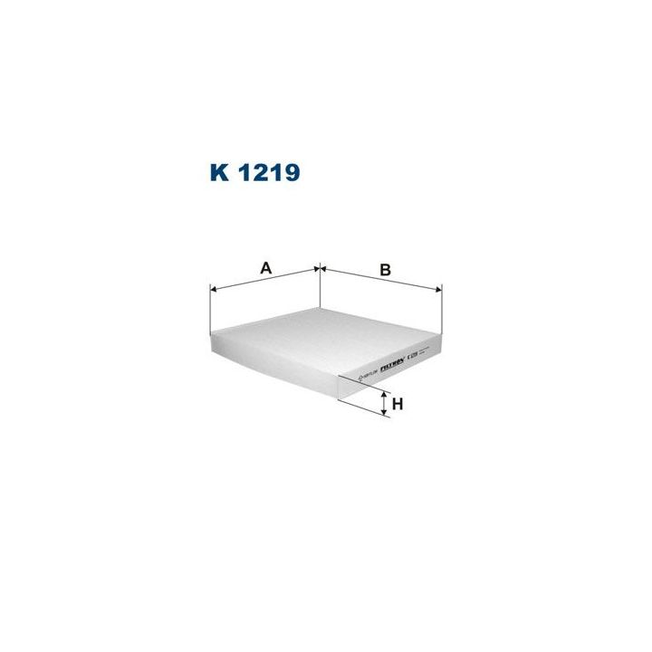 Filtras, salono oras FILTRON K 1219