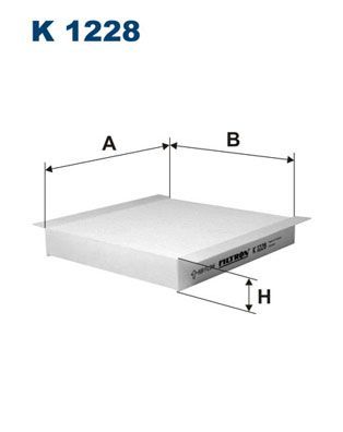 Filtras, salono oras FILTRON K 1228