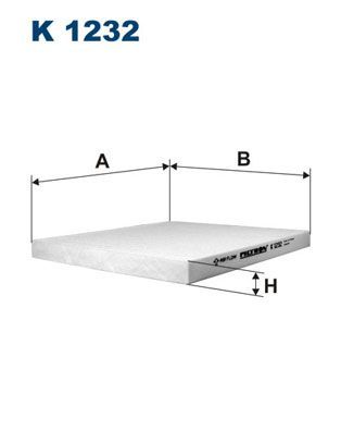 Filtras, salono oras FILTRON K 1232