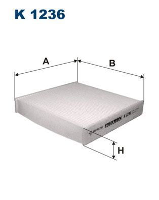 Filtras, salono oras FILTRON K 1236