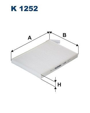 Filtras, salono oras FILTRON K 1252