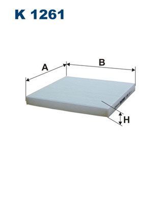 Filtras, salono oras FILTRON K 1261