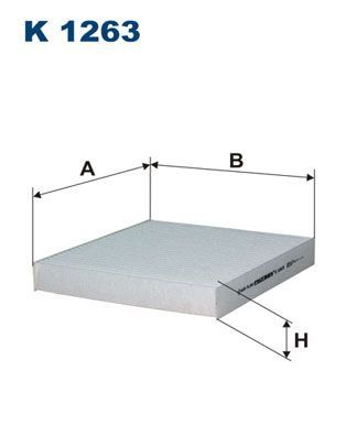 Filtras, salono oras FILTRON K 1263