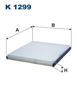 Filtras, salono oras FILTRON K 1299