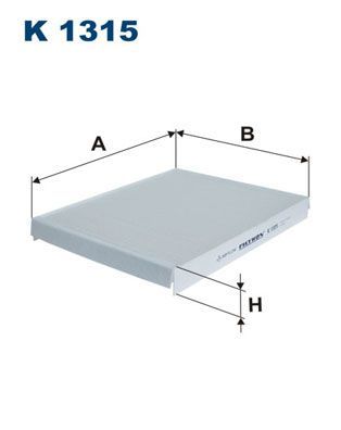Filtras, salono oras FILTRON K 1315