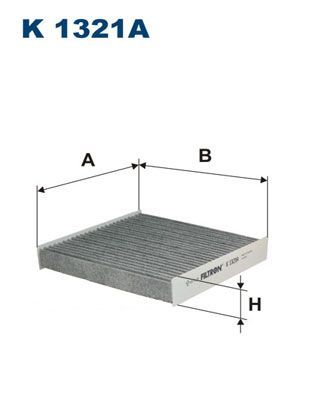 Filtras, salono oras FILTRON K 1321A