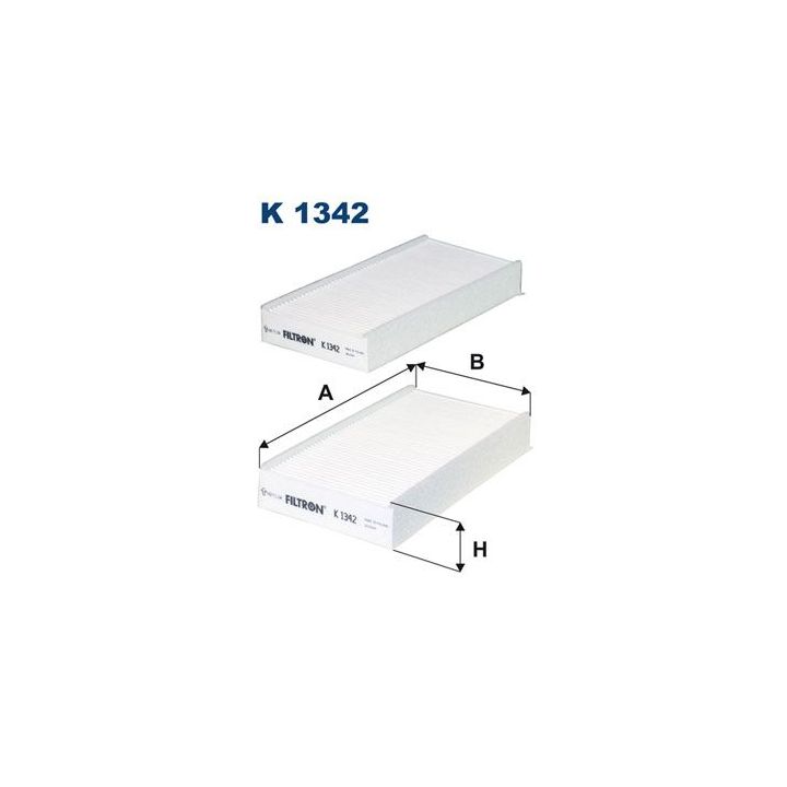 Filtras, salono oras FILTRON K 1342-2x