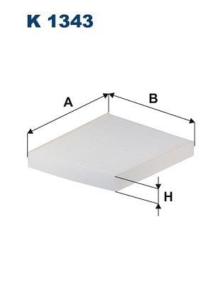 Filtras, salono oras FILTRON K 1343