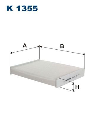 Filtras, salono oras FILTRON K 1355