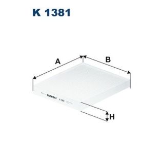 Filtras, salono oras FILTRON K 1381