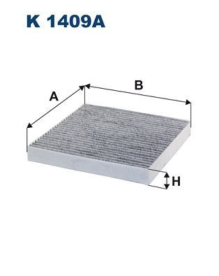 Filtras, salono oras FILTRON K 1409A