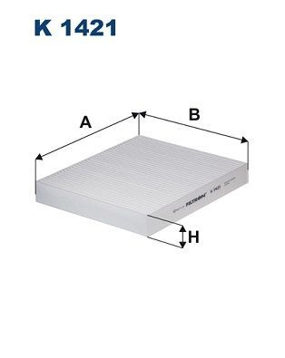 Filtras, salono oras FILTRON K 1421