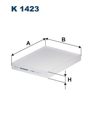 Filtras, salono oras FILTRON K 1423