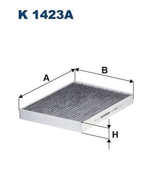 Filtras, salono oras FILTRON K 1423A