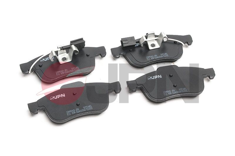 Stabdžių trinkelių rinkinys, diskinis stabdys JPN 10H9043-JPN