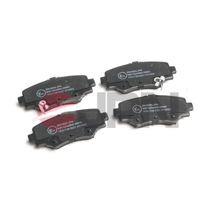 Stabdžių trinkelių rinkinys, diskinis stabdys JPN 20H3020-JPN