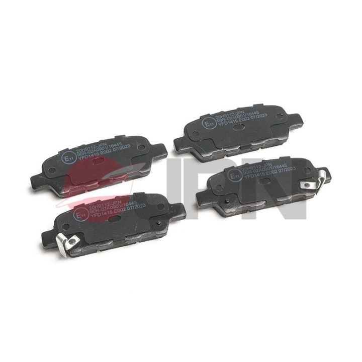 Stabdžių trinkelių rinkinys, diskinis stabdys JPN 20H9112-JPN