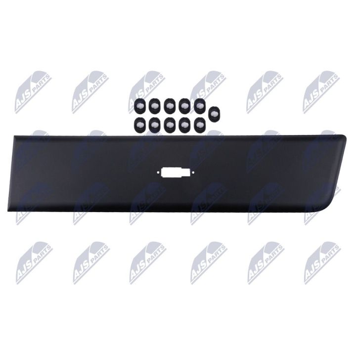 Apdailos/apsauginės juostelė, šoninė sienelė NTY EZC-FT-276