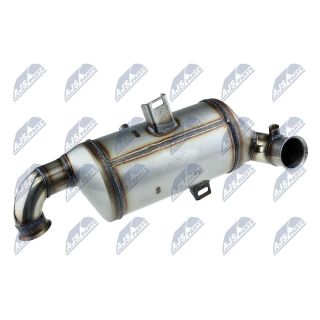 Suodžių / kietųjų dalelių filtras, išmetimo sistema NTY DPF-PE-000