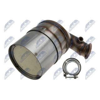 Suodžių / kietųjų dalelių filtras, išmetimo sistema NTY DPF-PE-003