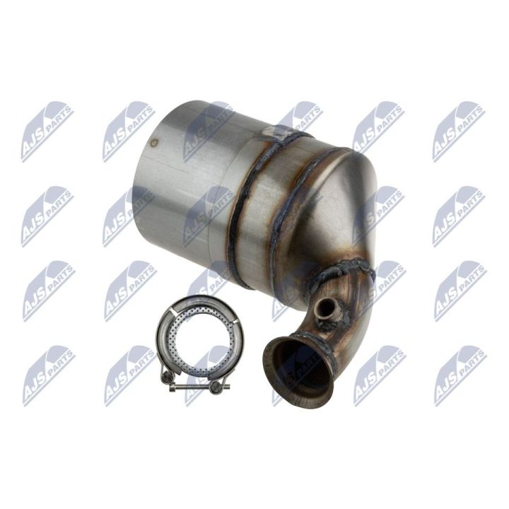 Suodžių / kietųjų dalelių filtras, išmetimo sistema NTY DPF-PE-003