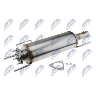 Suodžių / kietųjų dalelių filtras, išmetimo sistema NTY DPF-PL-004