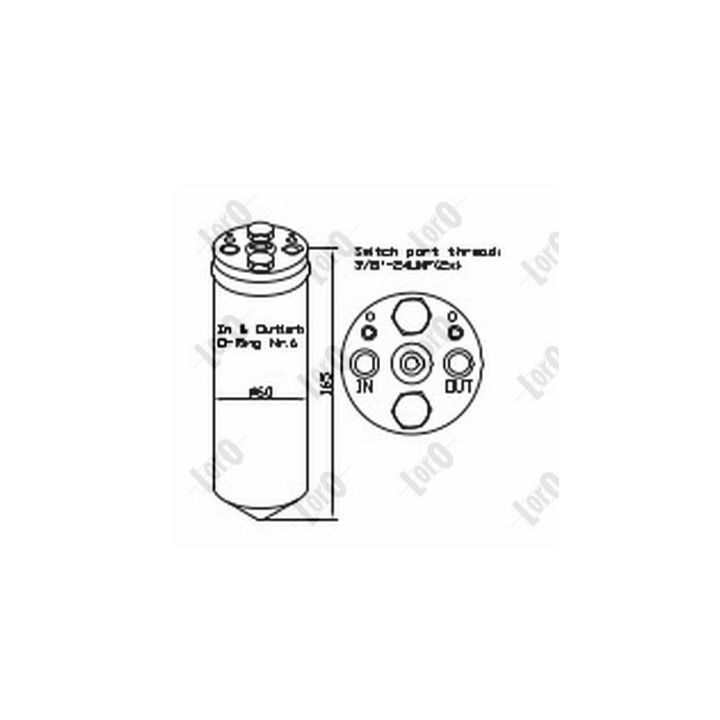 Džiovintuvas, oro kondicionierius ABAKUS 030-021-0001