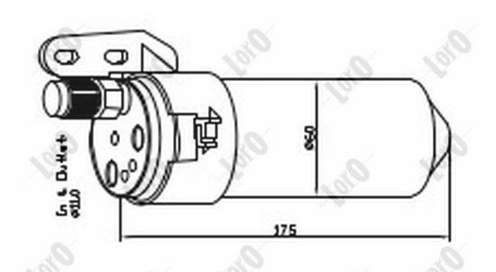 Džiovintuvas, oro kondicionierius ABAKUS 042-021-0003