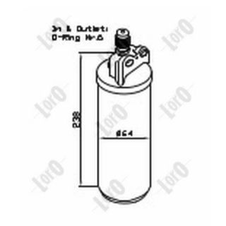 Džiovintuvas, oro kondicionierius ABAKUS 042-021-0005