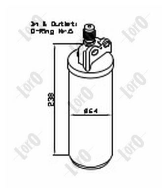 Džiovintuvas, oro kondicionierius ABAKUS 042-021-0005