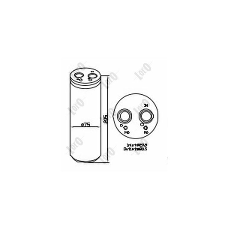 Džiovintuvas, oro kondicionierius ABAKUS 053-021-0003