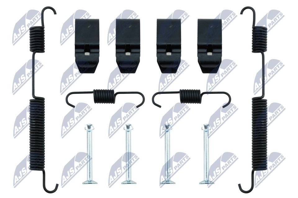 Priedų komplektas, stovėjimo stabdžių trinkelės NTY HSR-HY-503