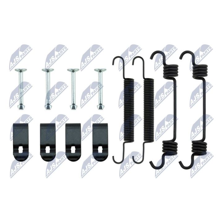 Priedų komplektas, stovėjimo stabdžių trinkelės NTY HSR-HY-504