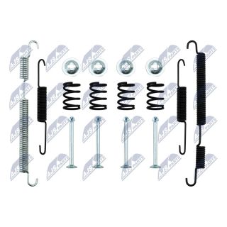 Priedų komplektas, stovėjimo stabdžių trinkelės NTY HSR-KA-301