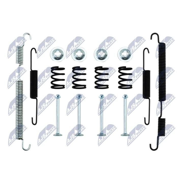 Priedų komplektas, stovėjimo stabdžių trinkelės NTY HSR-KA-301