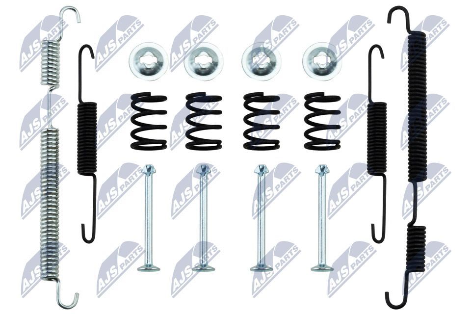 Priedų komplektas, stovėjimo stabdžių trinkelės NTY HSR-KA-301