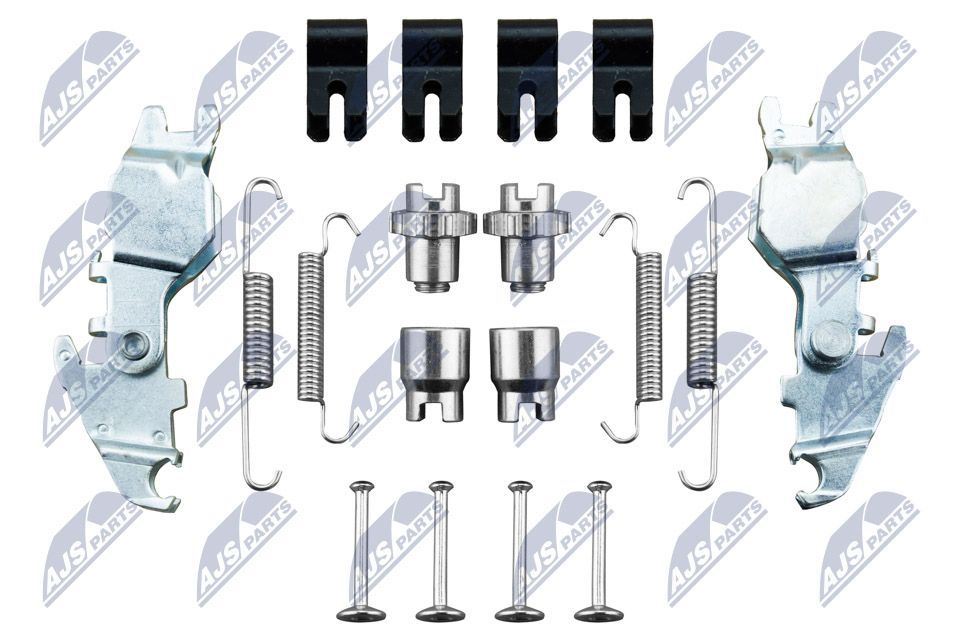 Priedų komplektas, stovėjimo stabdžių trinkelės NTY HSR-LR-000