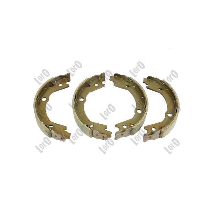 Stabdžių trinkelių komplektas, stovėjimo stabdis ABAKUS 231-05-042